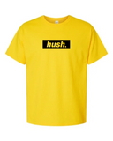 HUSH. Socially Improper Vertical x Collab Pittsburgh Hush Box Logo Front T-Shirt