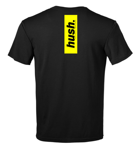 HUSH. Vertical Hush Box Graphic T-Shirt